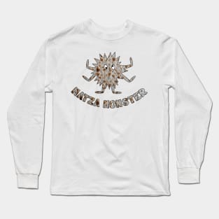 Matza Monster! Passover Foodie Long Sleeve T-Shirt